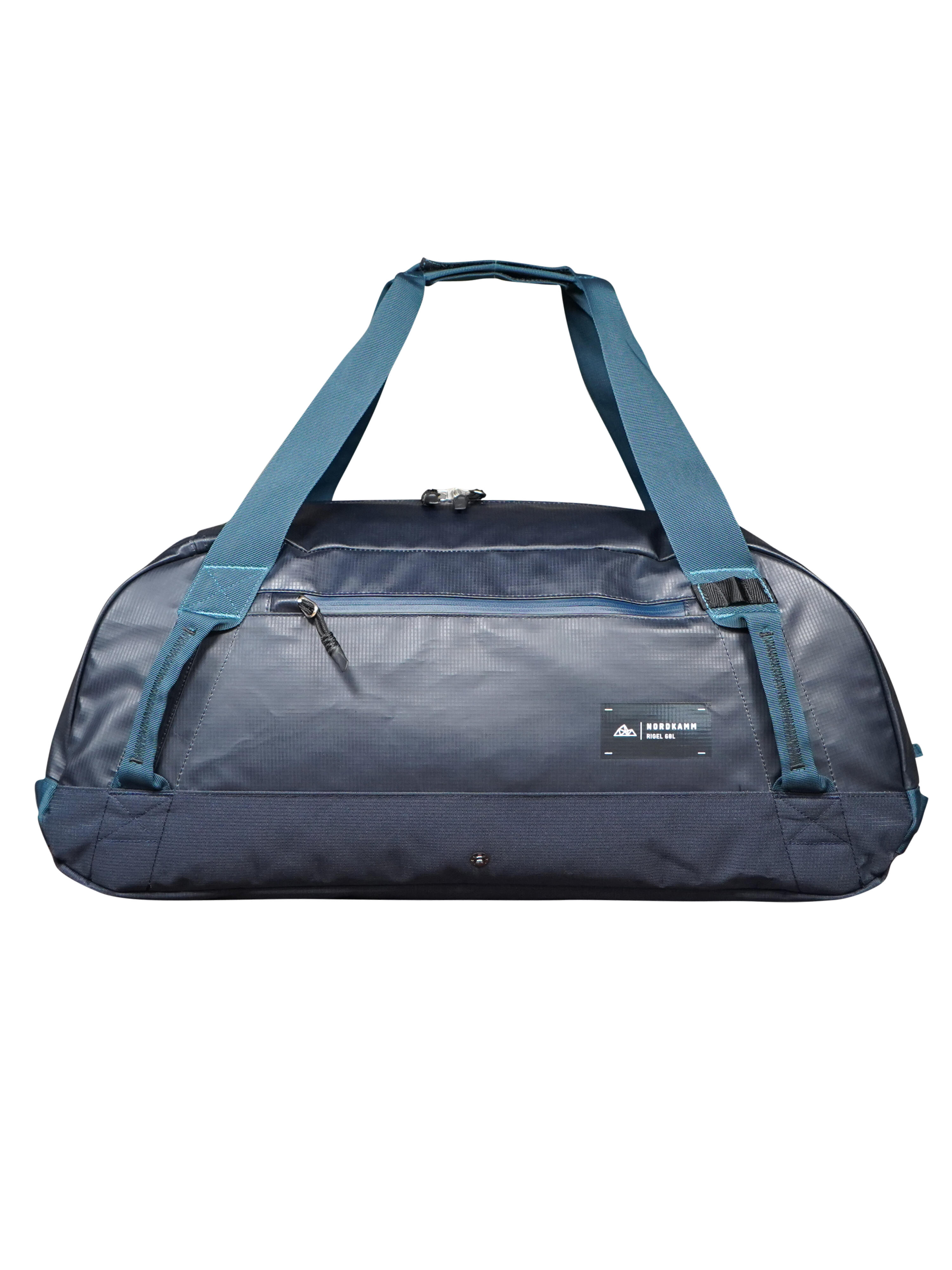 NORDKAMM Reisetasche 60 Liter Erwachsene Damen Herren Duffle Bag Rucksackfunktion blau