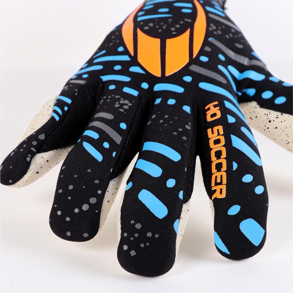 HO Soccer Kontrol Pro Hybrid Aqua Junior Goalkeeper Gloves 2/7