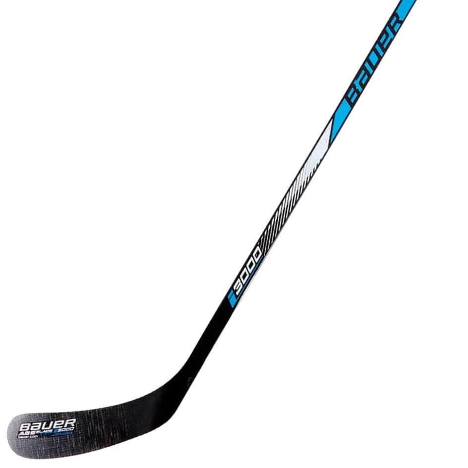 BAUER Bauer I3000 Wooden Street Hockey Stick - Youth Right Hand