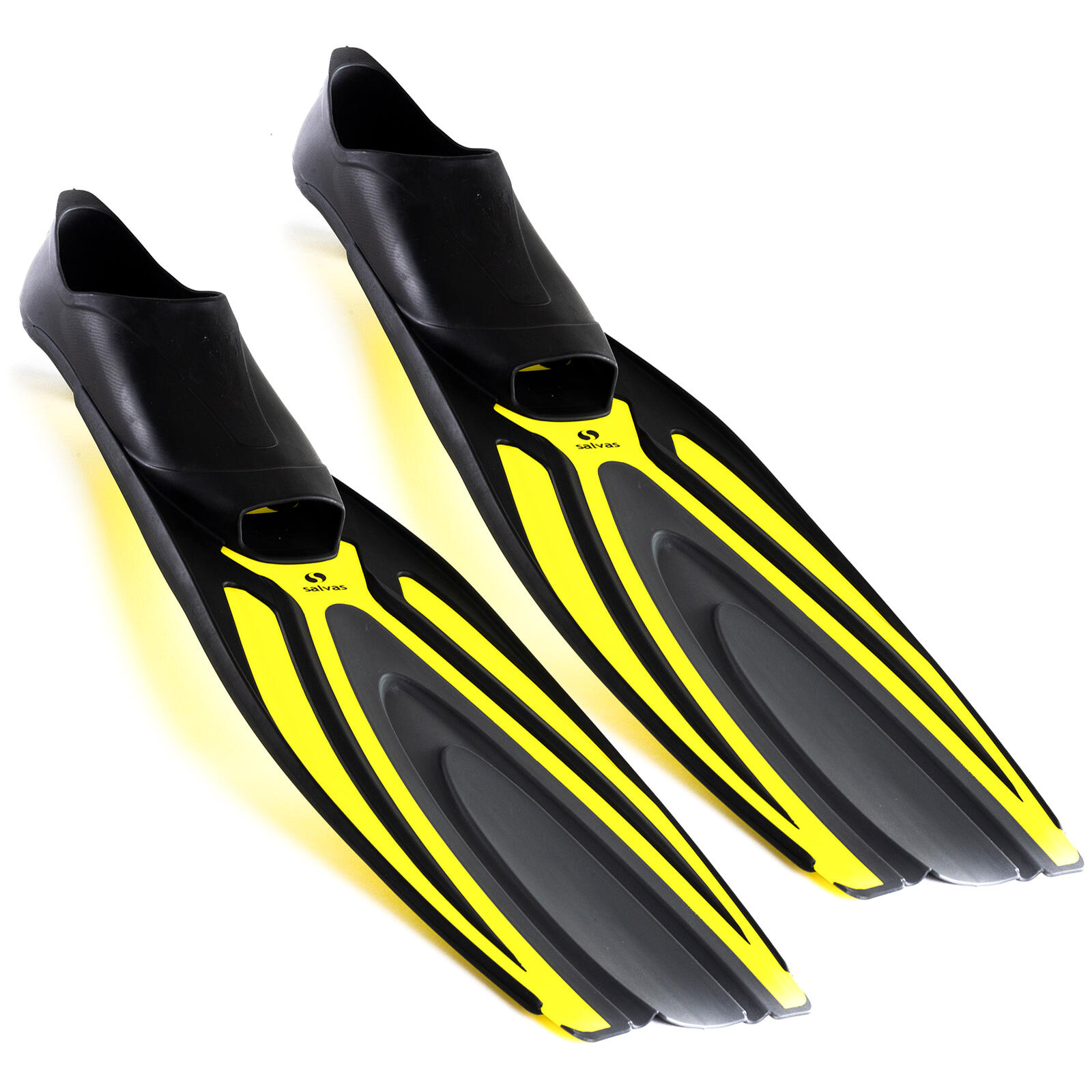Salvas - Palme De Plongée Natation Thesis Plongeur Training Longue Tuba - Palmes - Jaune - 38/39 - Decathlon