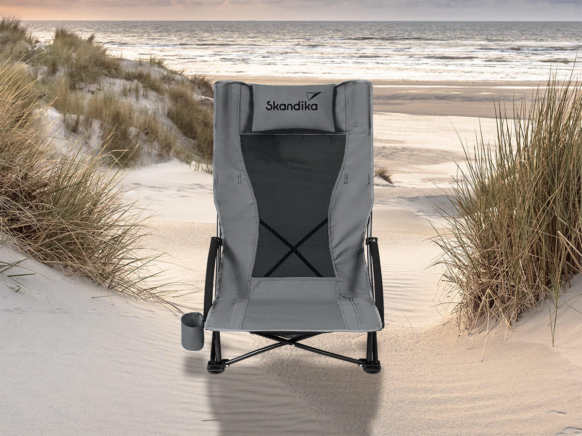Campingstoel Beach Klapstoel - Camping - Lichtgewicht - Opvouwbar - Max. 136 kg 2/7