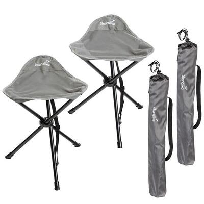 Set di 2 Sgabello treppiede pieghevole - Tomperi - peso utente 100 kg - leggero