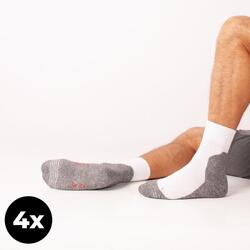 Chaussettes de sport blanches Xtreme 4 paires