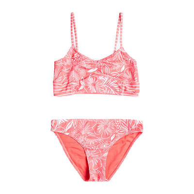 ROXY Vacay For Life Crop Top zweiteiliger Badeanzug für Kinder