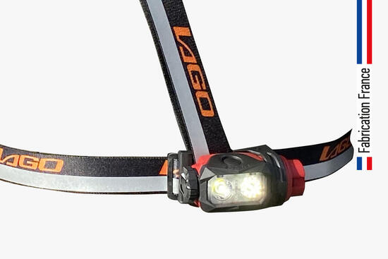 Lampe pectorale rechargeable LPX2.1 – Fabrication FRANCE