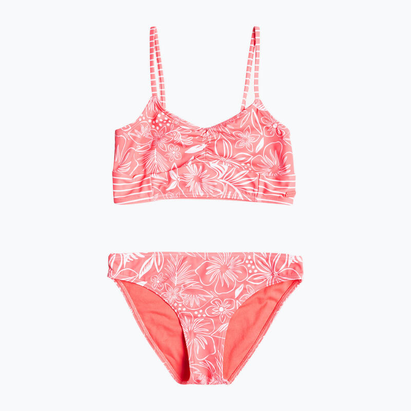 Maillot de bain deux pièces pour enfants ROXY Vacay For Life Crop Top