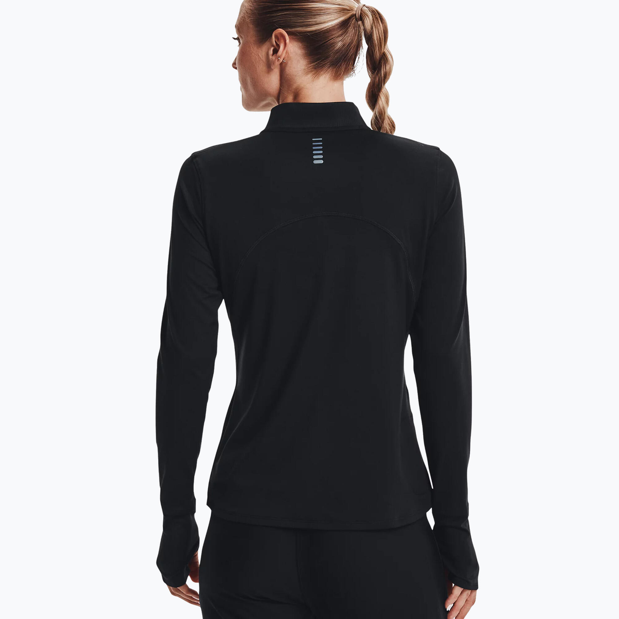 Sweat-shirt de course à pied Under Armour Qualifier Run 2.0 Half Zip pour femmes 4/5