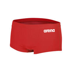 Arena Men’S Swim Team Low Waist Short Solid Red