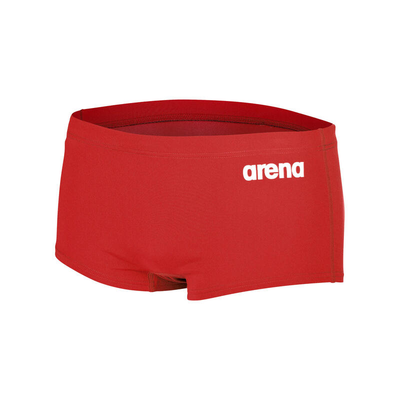 Arena Men’S Swim Team Low Waist Short Solid Red