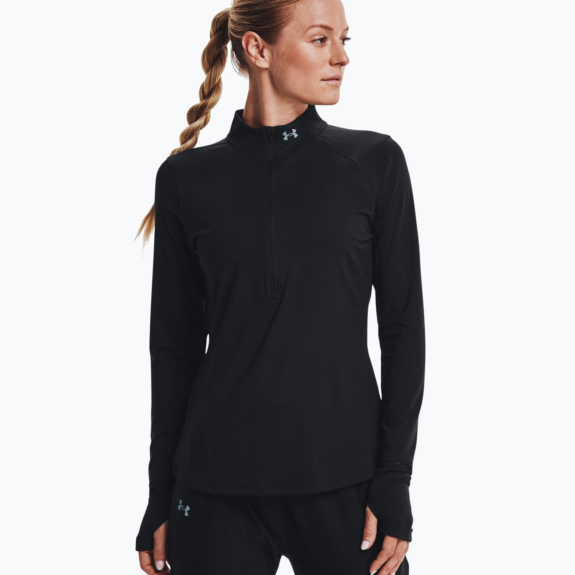 Sweat-shirt de course à pied Under Armour Qualifier Run 2.0 Half Zip pour femmes 3/5