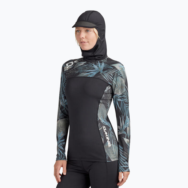 Dakine női úszó póló Hd Snug Fit Rashguard kapucnis póló