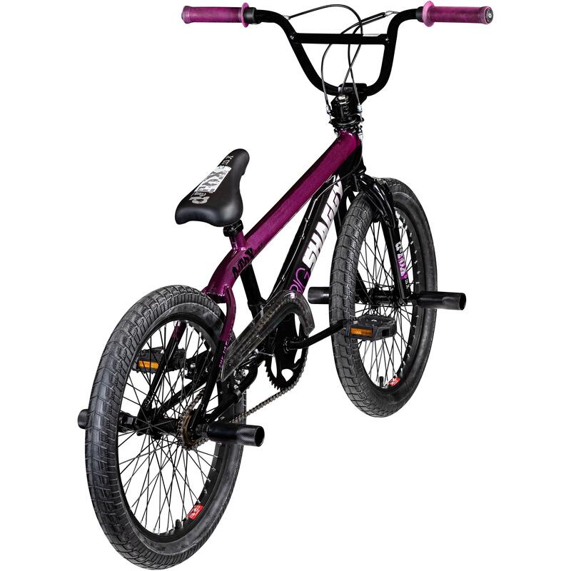 Rower BMX dla dzieci DeTox rama 20 cali fioletowy