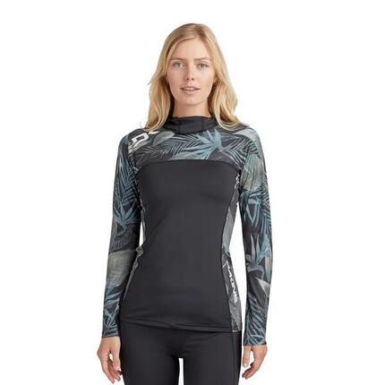 Dakine T-shirt de natation Hd Snug Fit Rashguard Hoodie pour femmes