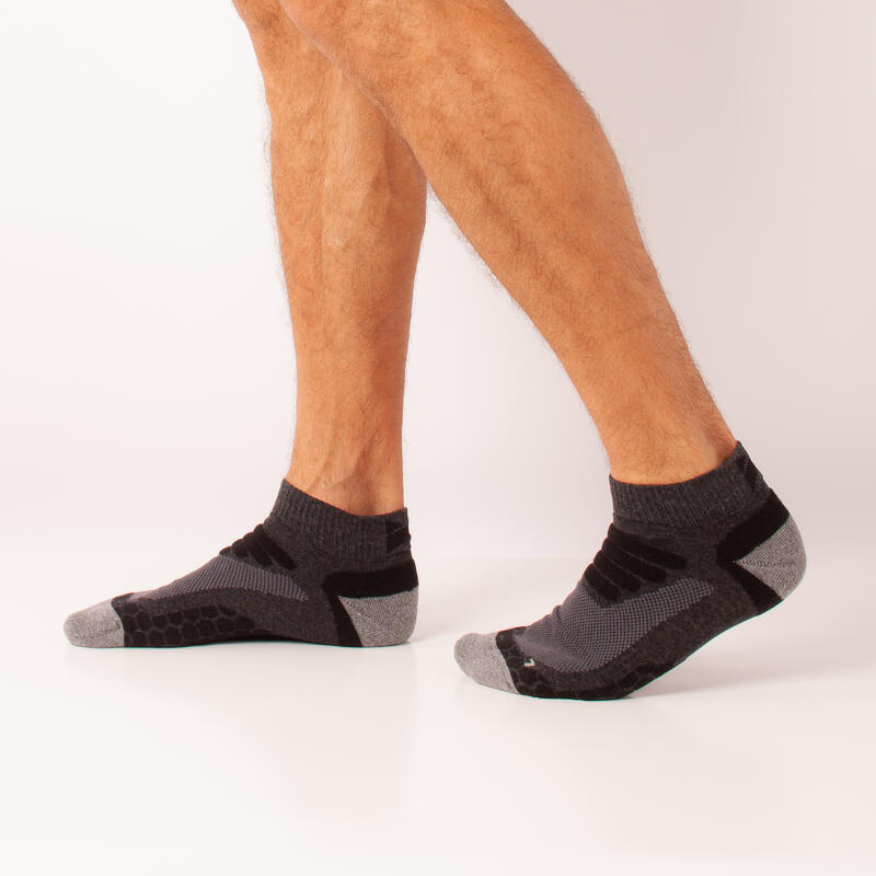 Paquete de 2 pares de calcetines técnicos cortos para senderismo