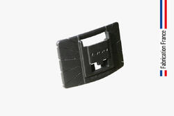 Platine de fixation sur casque pour lampe frontale LAGO - Fabrication FRANCE