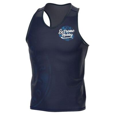 Sport tanktop voor heren extreme hobby badge