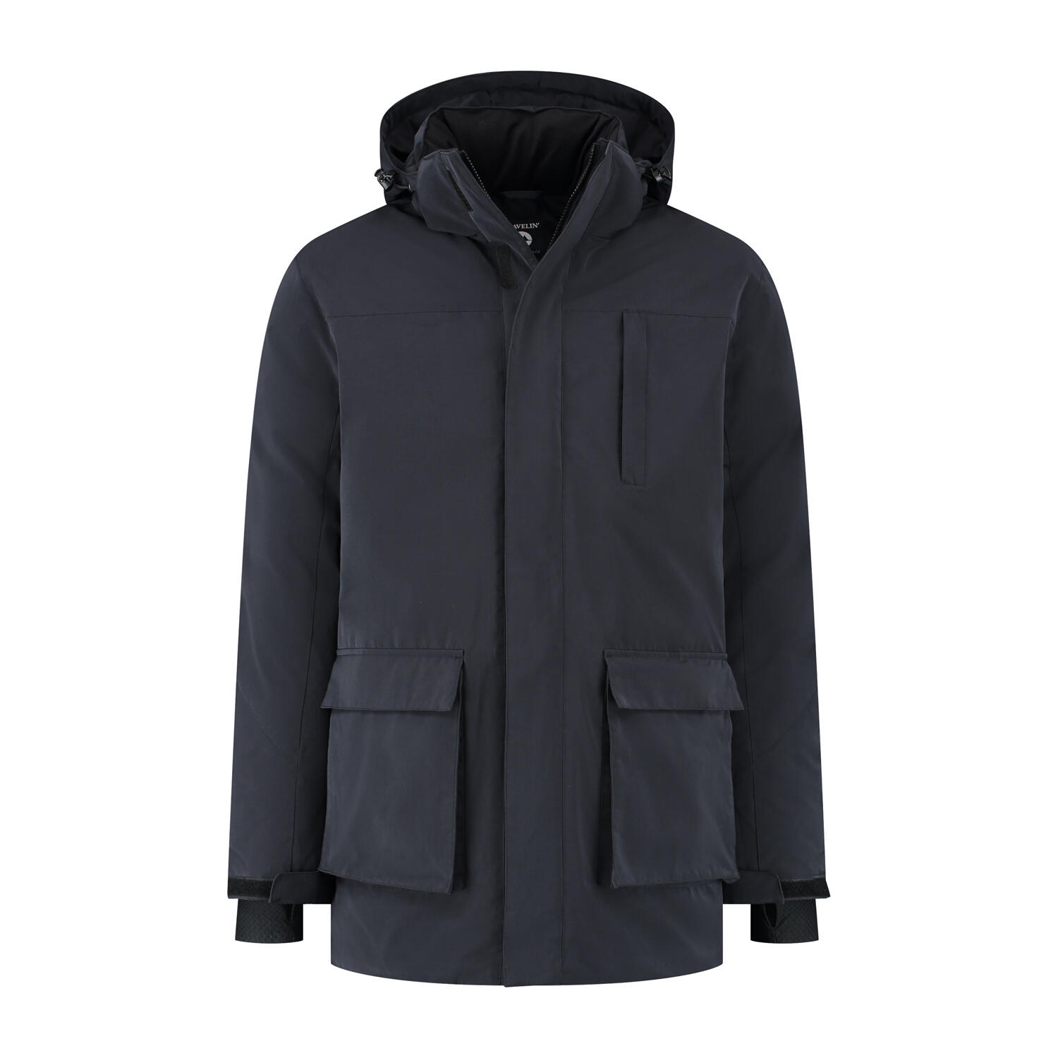 Parka Invernale Uomo Trapuntato Lucido - Caldo, Colletto Rialzato, Taglie L-3XL, Poliestere