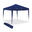 Tonnelle pliable California 3x3m, bleue, jardin, plage, campagne et terrasse