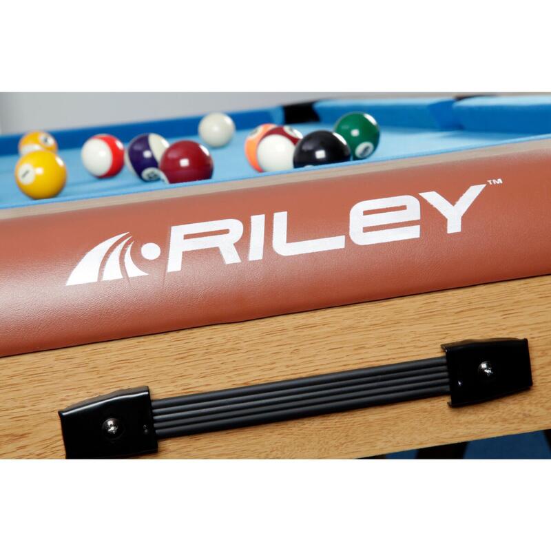 Riley "W" Leg 6ft Snooker and Pool Table RILEY Decathlon