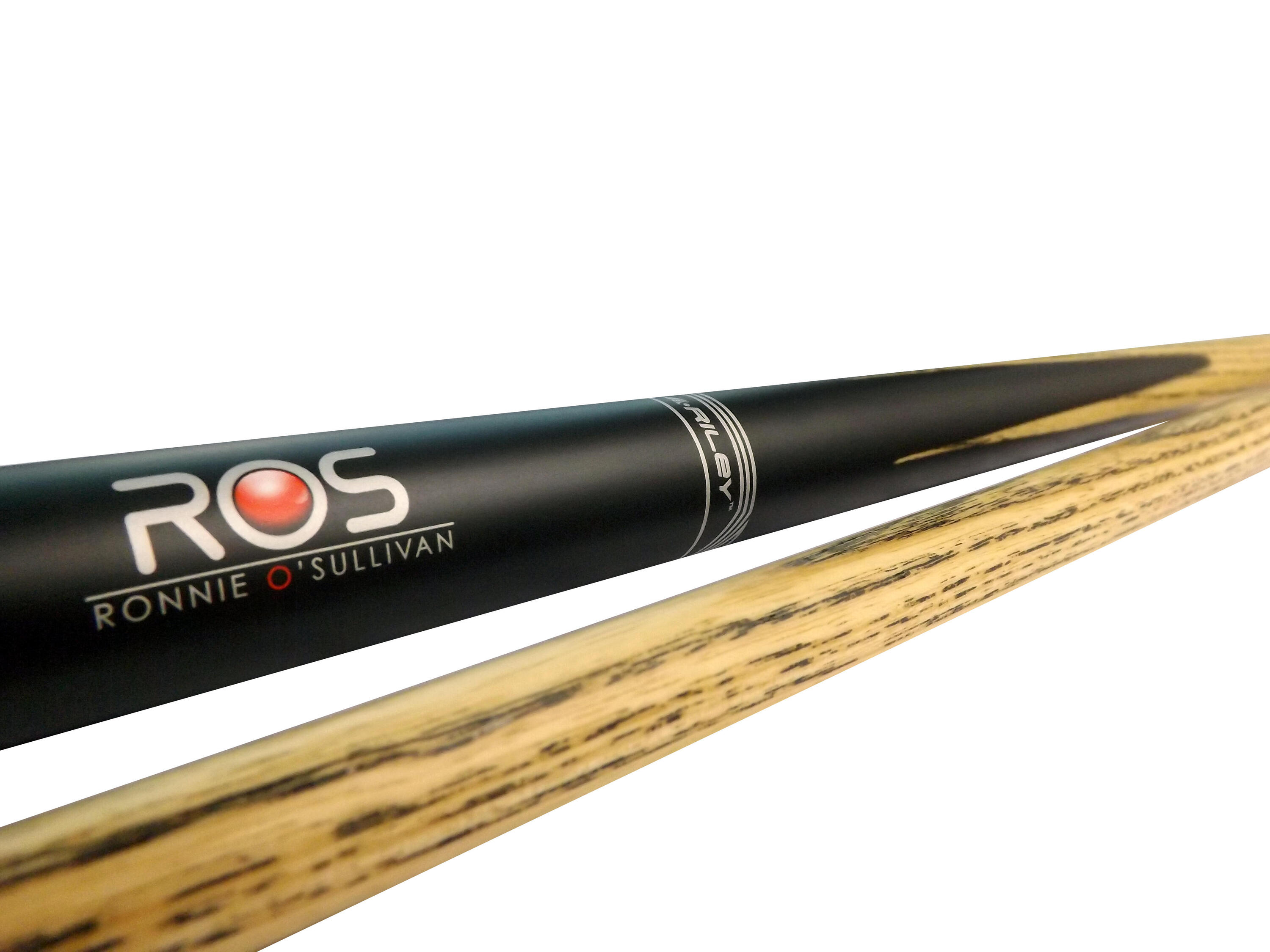 Riley Ronnie O'Sullivan 2 Piece Ash Snooker Cue and Soft Case 2/4