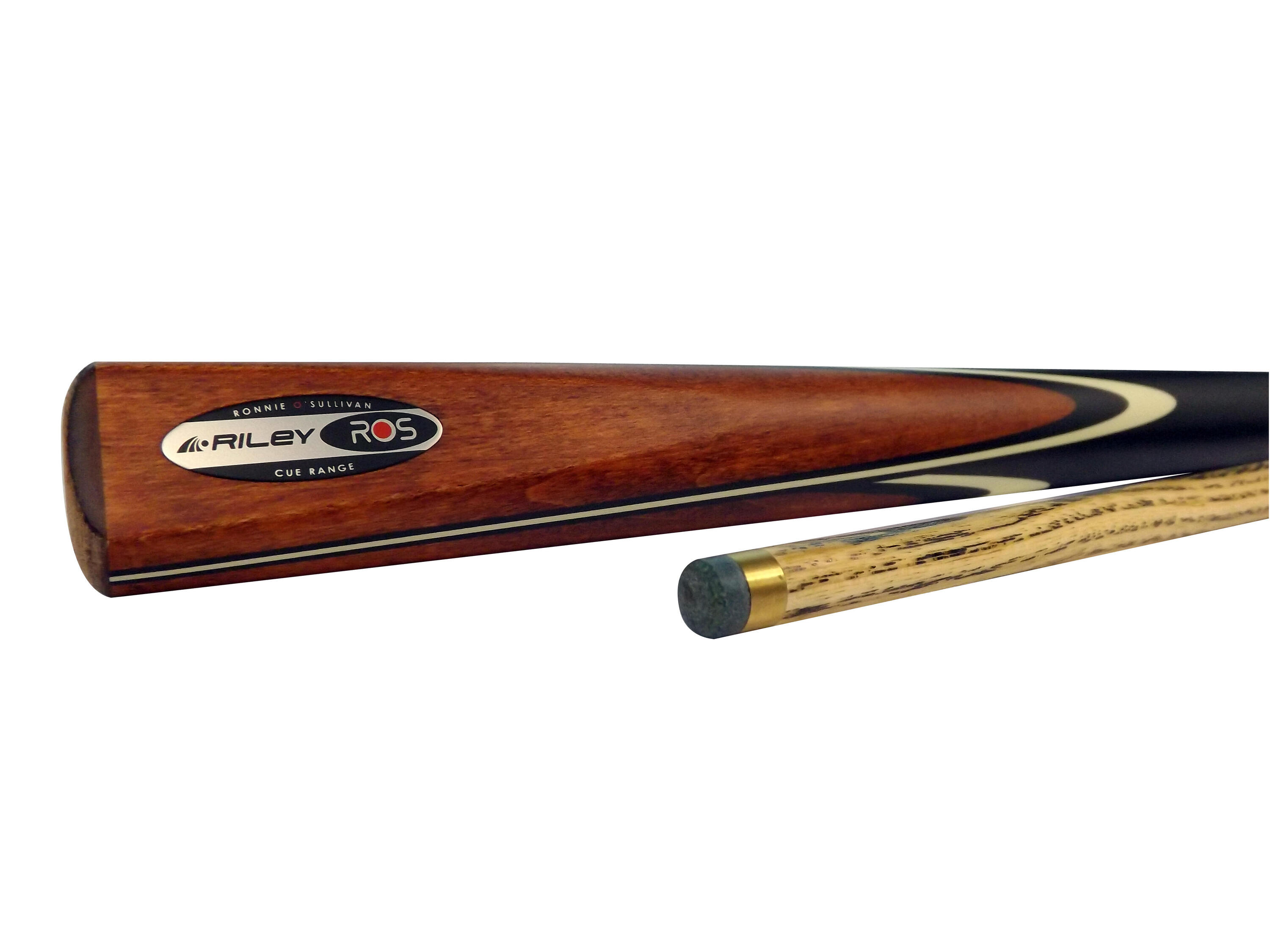 Riley Ronnie O'Sullivan 2 Piece Ash Snooker Cue and Soft Case 3/4