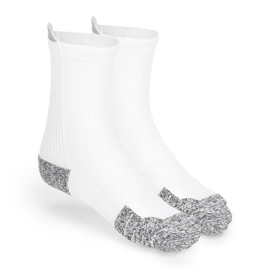 Under Armour ArmourDry Run Cushion Mid-High Socks White Unisex