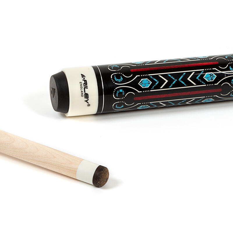 Custodia Rigida Riley Per Stecca Da Biliardo 2 Pezzi - Nero Con Scomparto Per Accessori - Foto 5