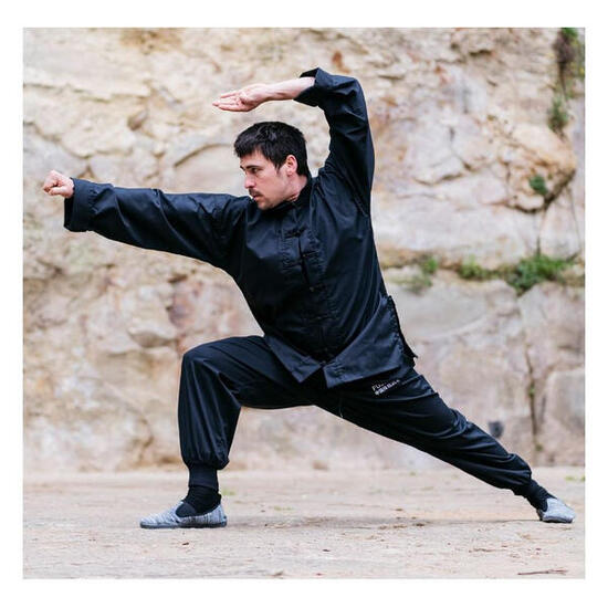 Tenue de Kung-Fu Fuji Mae pantalon bas serré Fuji