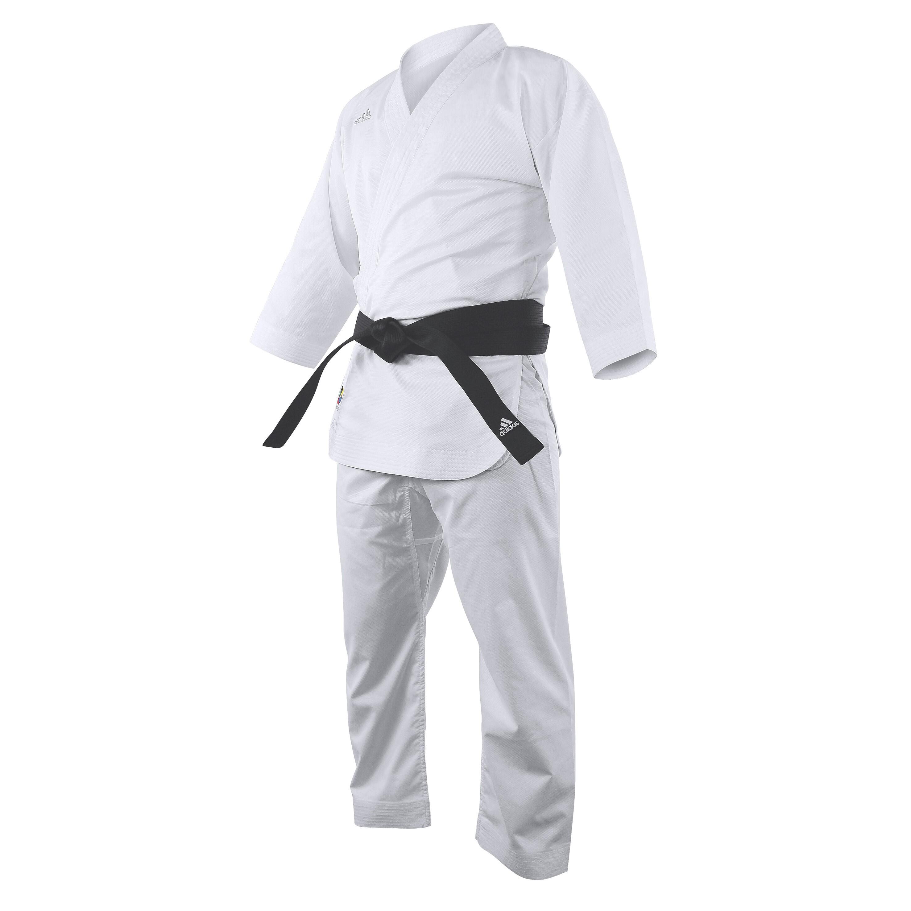 Adidas - Kimono Adizero Karate - Kimono - Blanc|gris - 205 Cm - Decathlon