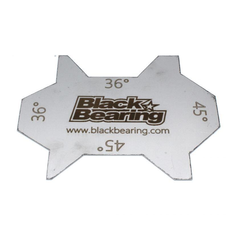 Outil pour mesurer l'angle des roulement du casques Black Bearing