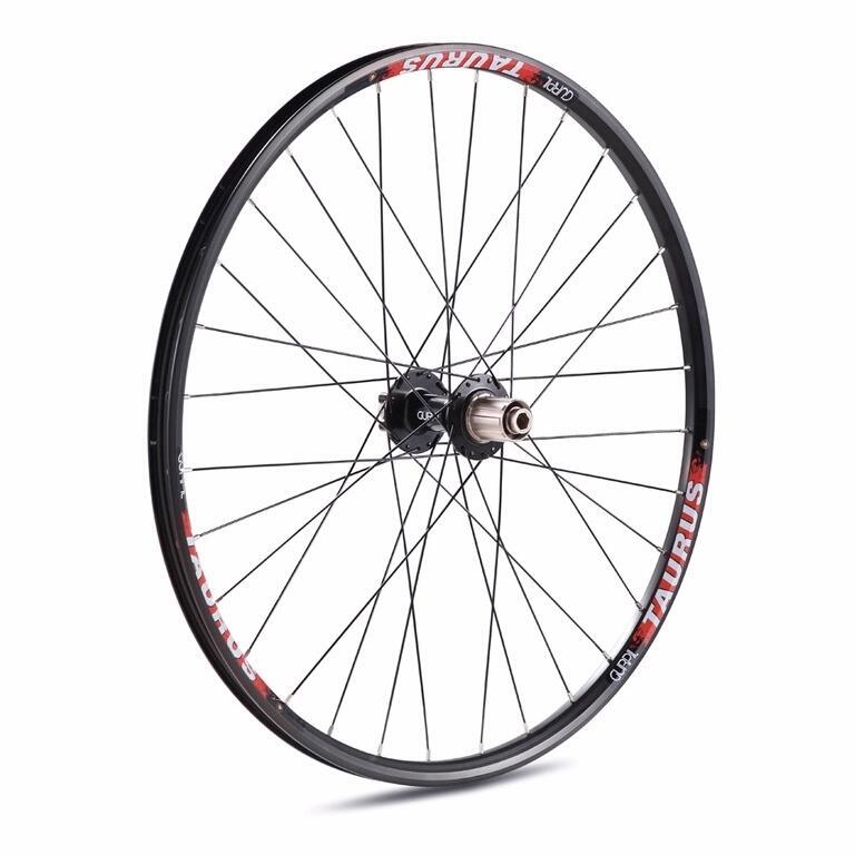 Roue VTT arrière axe 12x142 mm disque 6 trous 8-11V Gurpil Taurus      12941€    GURPIL Roue VTT arrière axe 12x142 mm disque 6 trous 8-11V Gurpil TaurusVendu exclusivement en ligne   