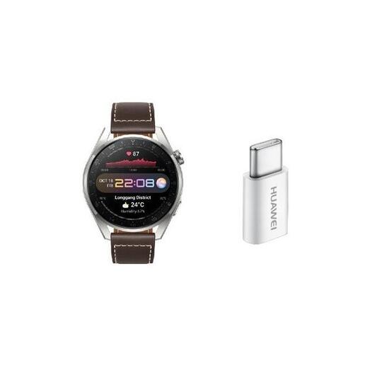 Montre connectée avec adaptateur 5V2A Type C Huawei Watch Pro Classic