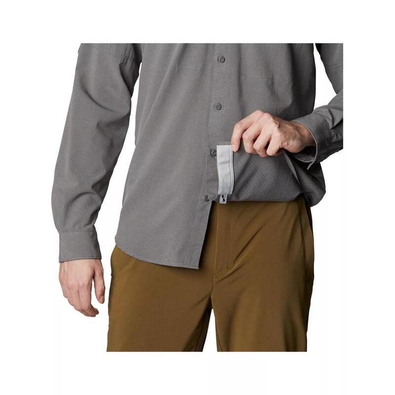 Wanderhemd Atlas Explorer Long Sleeve Shirt Herren - grau