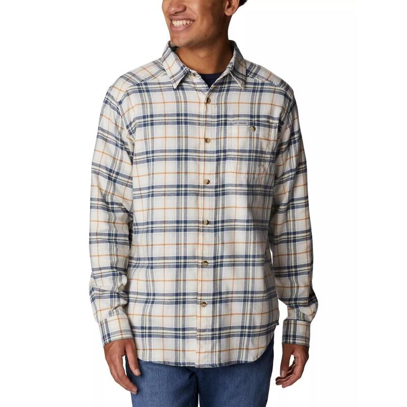 Cornell Woods Flannel Long Sleeve Shirt koszula z długim rękawem - piaskowy