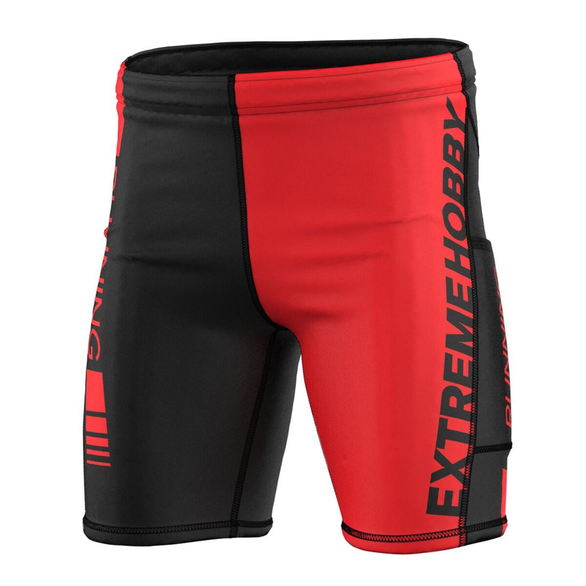 EXTREME HOBBY Korte hardloopleggings voor heren EXTREME HOBBY 1/3 DRAFT