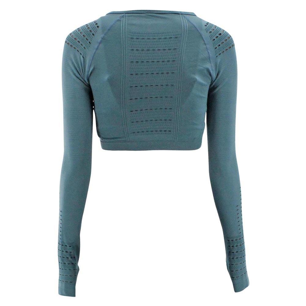 haut de sport bleu acier 2/5