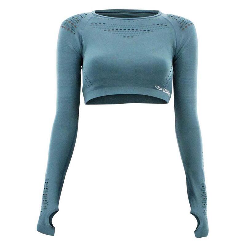 Sport top steel blue - Verschillende maten - Gemaakt van Dry-fit materiaal op