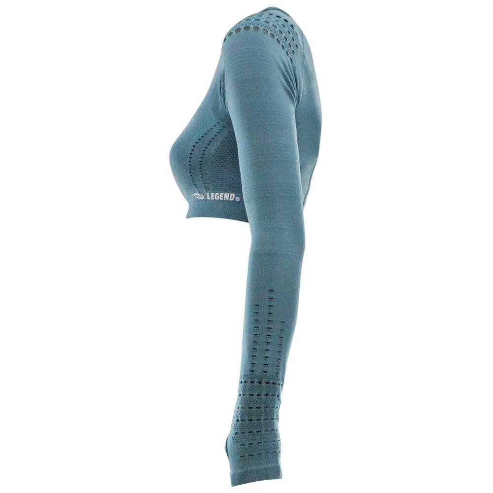 haut de sport bleu acier 3/5