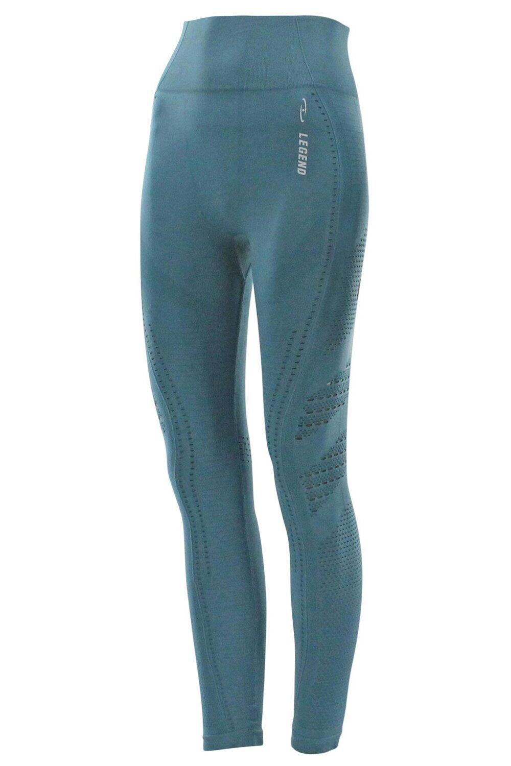 Legging Sport Bleu Acier 4/5