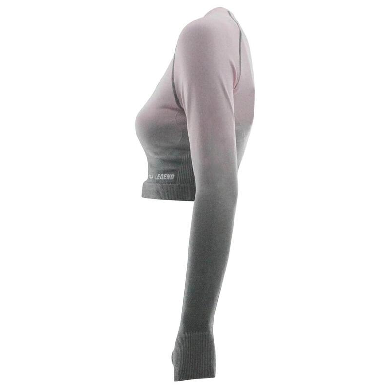 Sport-Top Femme Gris Rose