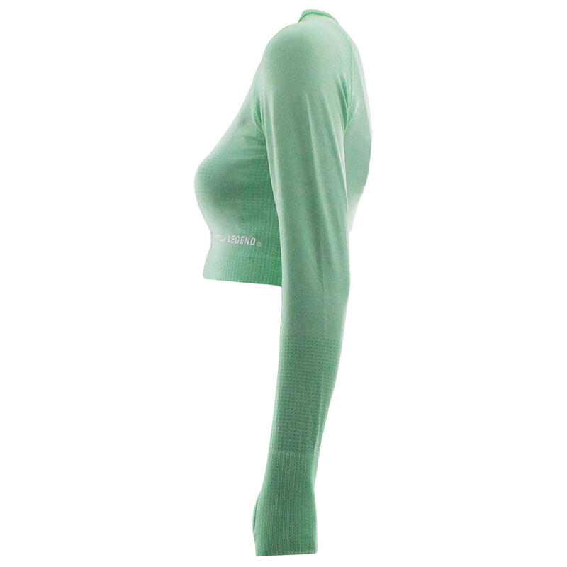 Haut de sport PRO pour femme vert