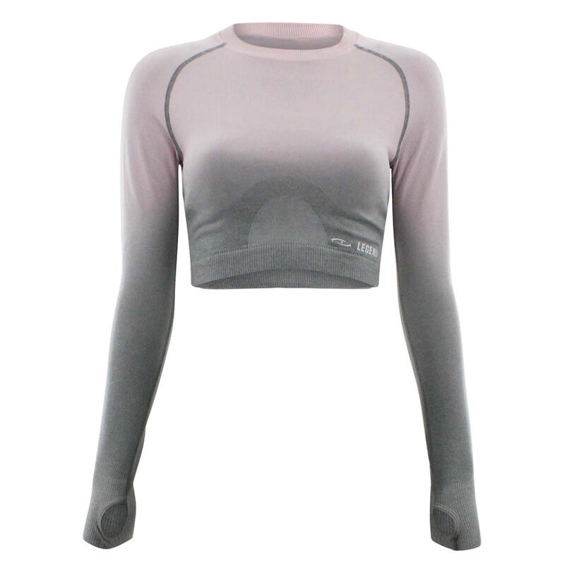 Sport-Top Femme Gris Rose