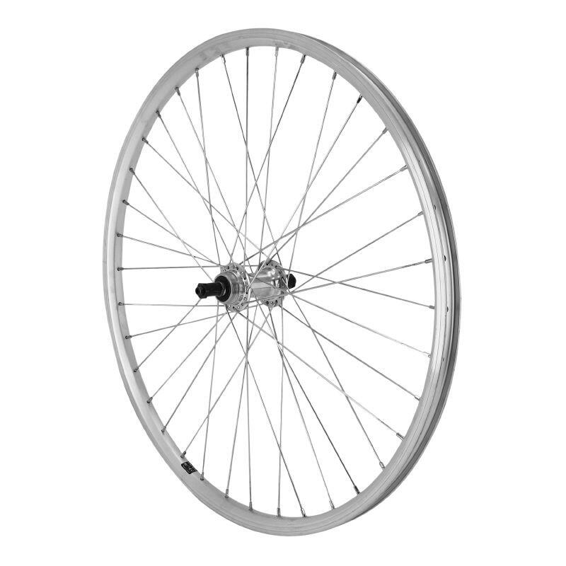 Roue de vélo VTT arrière double paroi moyeu aluminium blocage Velox Er10 7-6V.