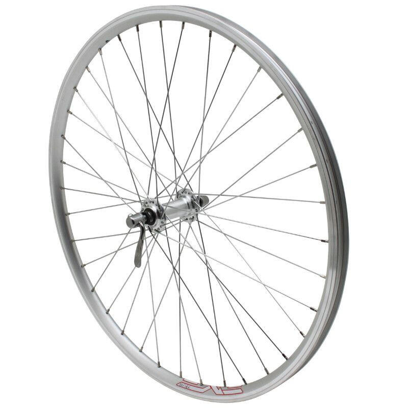 Roue de vélo VTT avant double paroi moyeu aluminium blocage Velox Er10