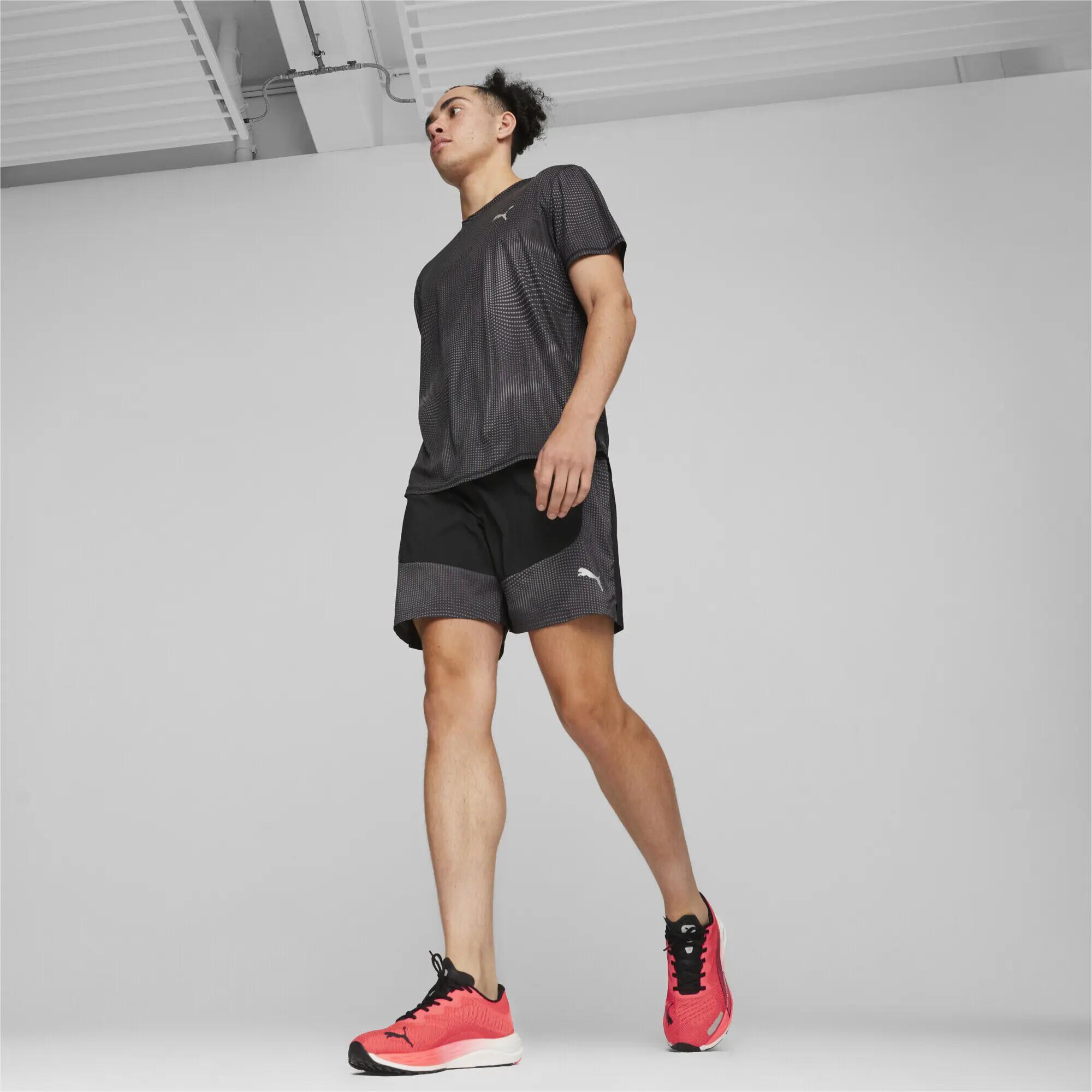 Chaussures de running Velocity Nitro 2 PUMA Fire Orchid Black Red 3/7