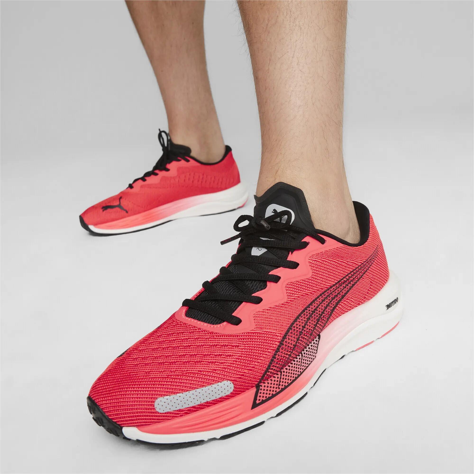 Chaussures de running Velocity Nitro 2 PUMA Fire Orchid Black Red 2/7