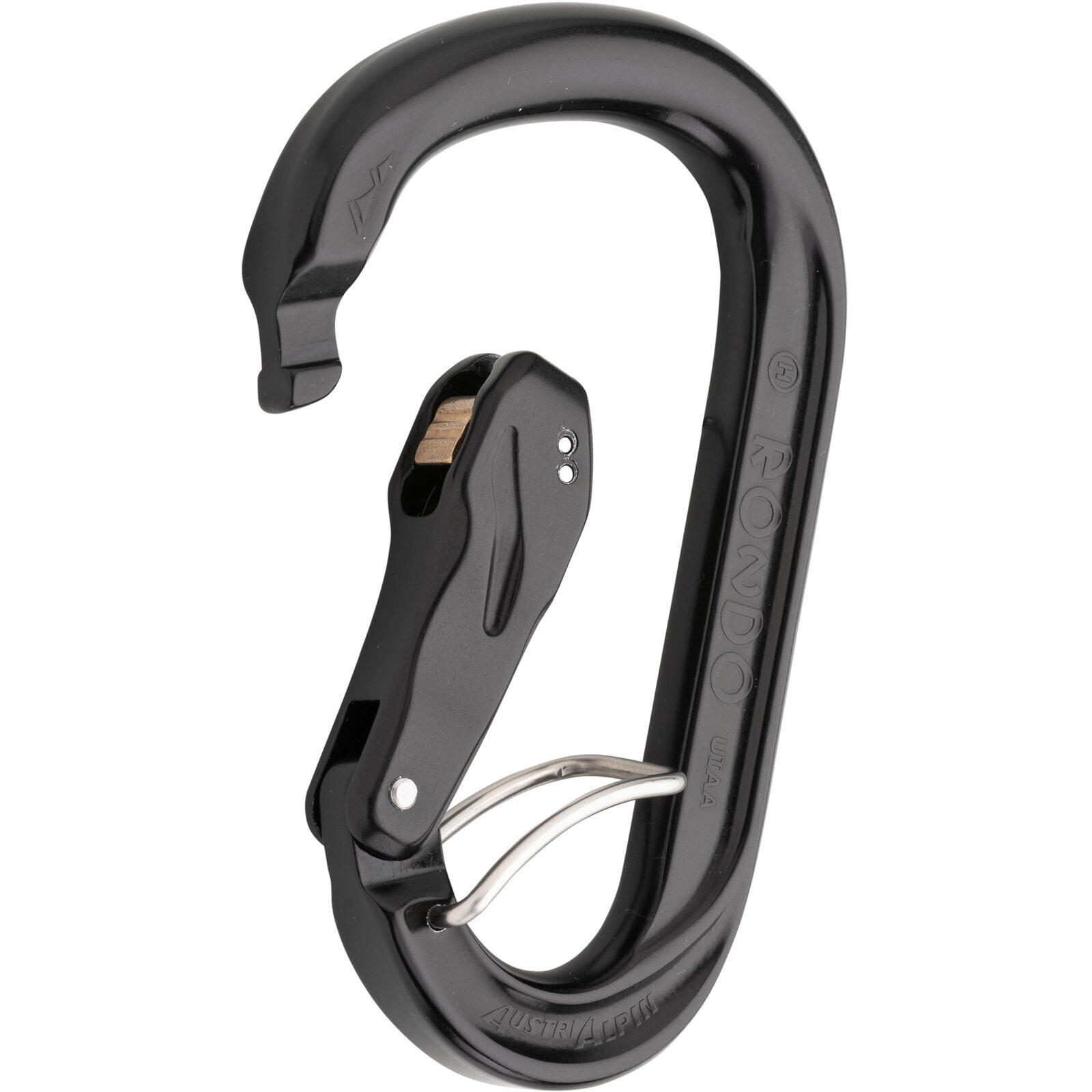 Karabiner HMS Rondo Slide-Autolock Hardcoated Selfie black 2/4