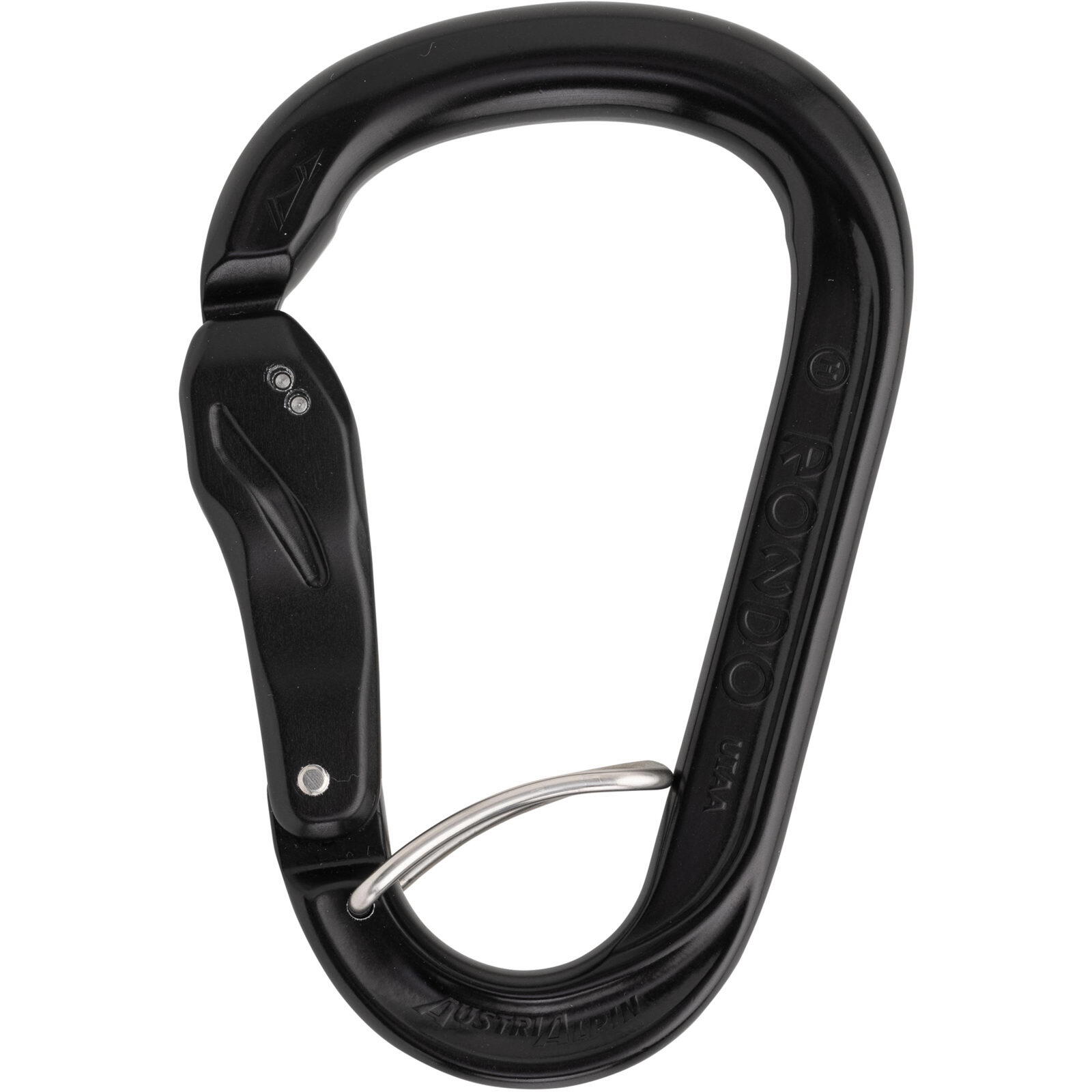Karabiner HMS Rondo Slide-Autolock Hardcoated Selfie black 3/4