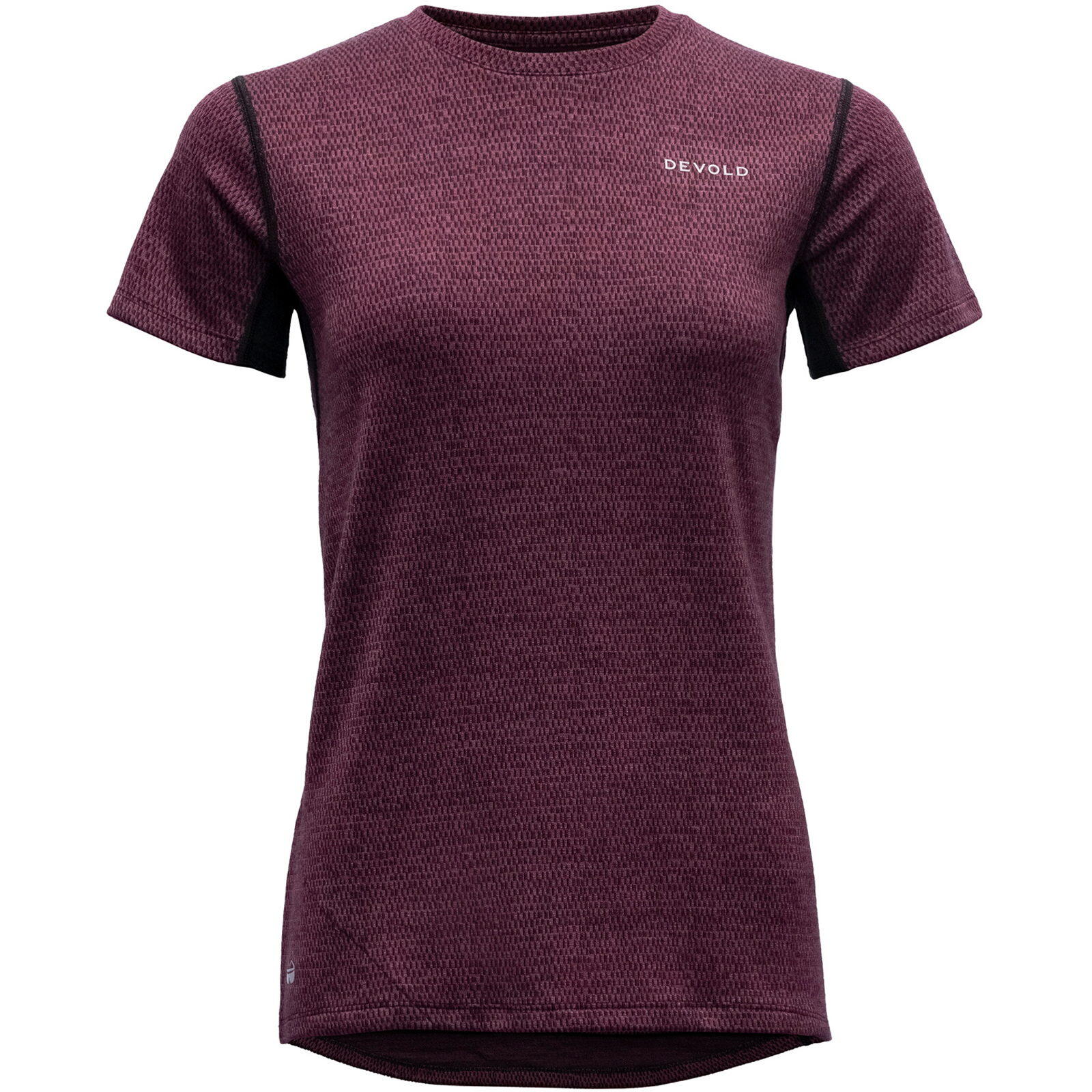 DEVOLD Bike-Funktionsshirt Kløvstien Merino Tee MWN beetroot melange