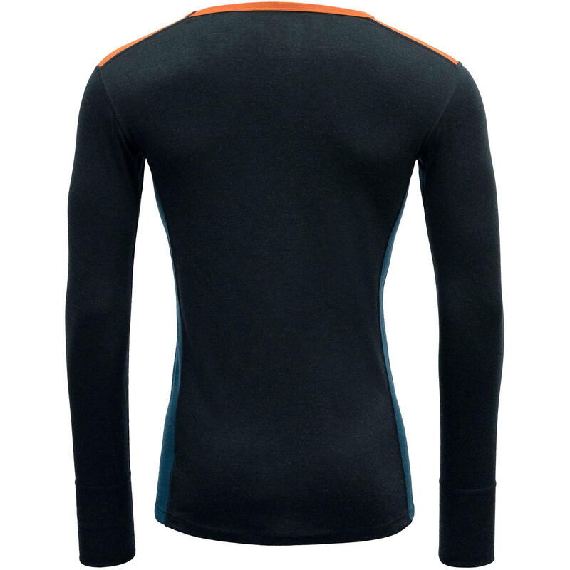 Funktionsshirt Lauparen Merino 190 Shirt Man flame-ink-flood